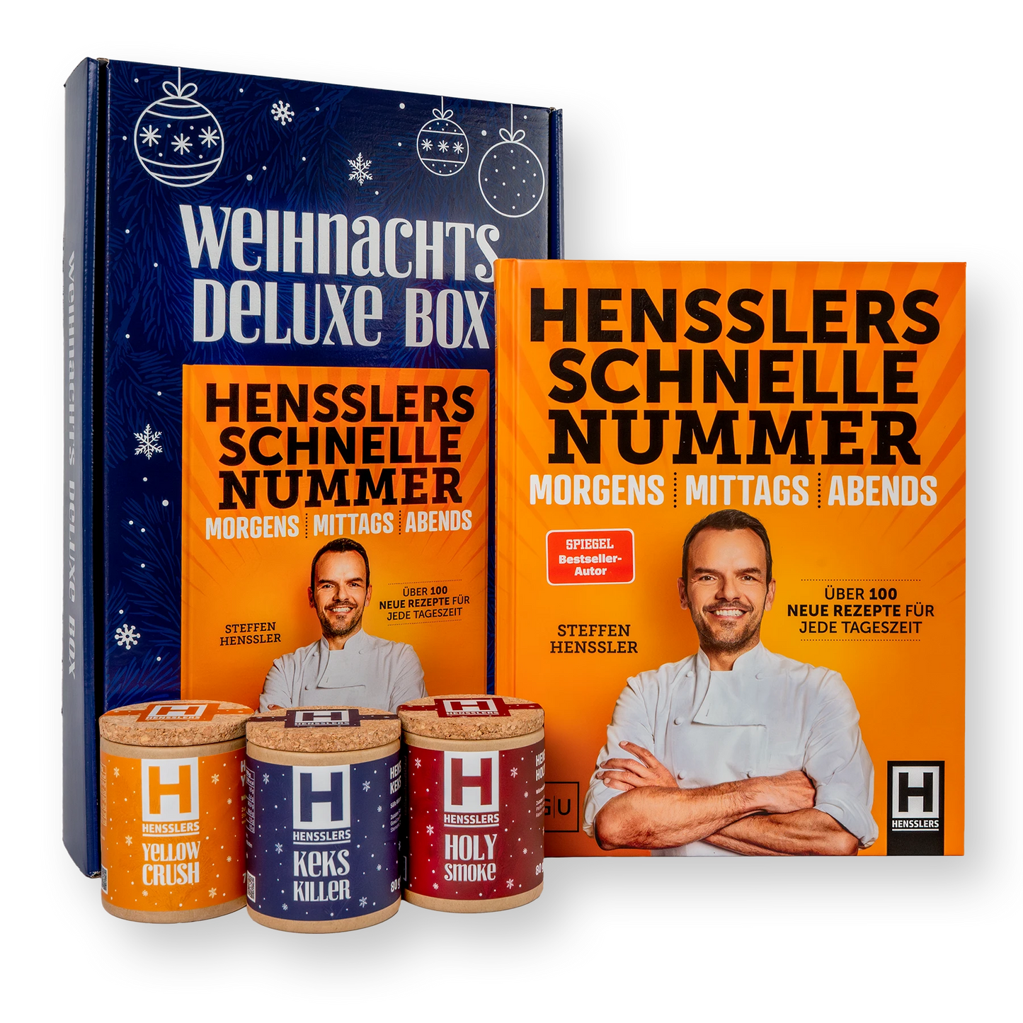 HENSSLERS Weihnachts Deluxe Box Kochbücher HENSSLERS