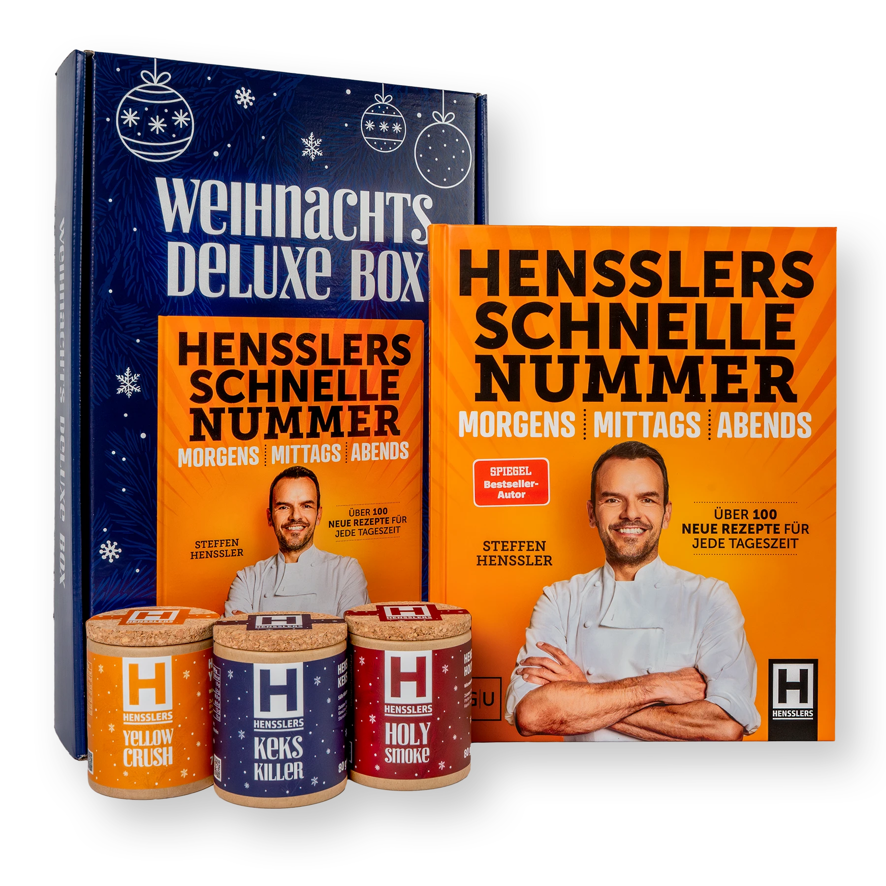 HENSSLERS Weihnachts Deluxe Box Kochbücher HENSSLERS