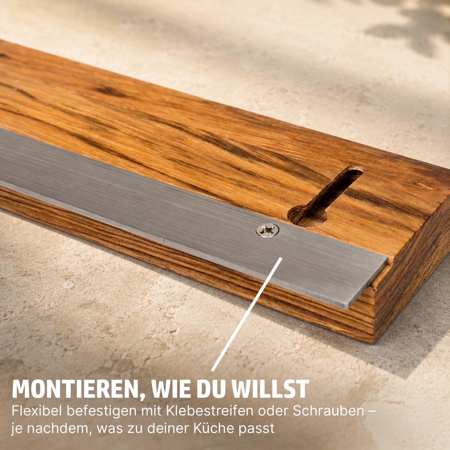 HENSSLERS Magnet-Messerhalter Küchenzubehör HENSSLERS