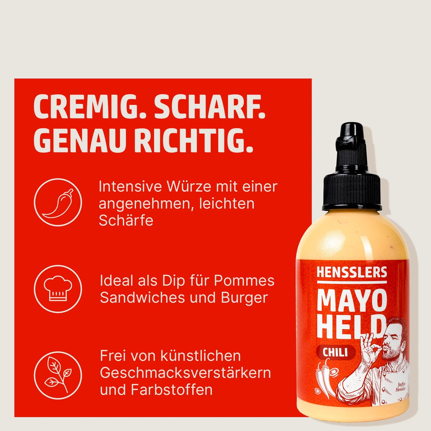 HENSSLERS Mayo Helden Set