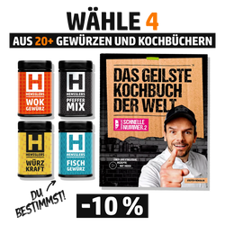 HENSSLERS Kochbuch-Starter-Set - MIX & MATCH bundle HENSSLERS
