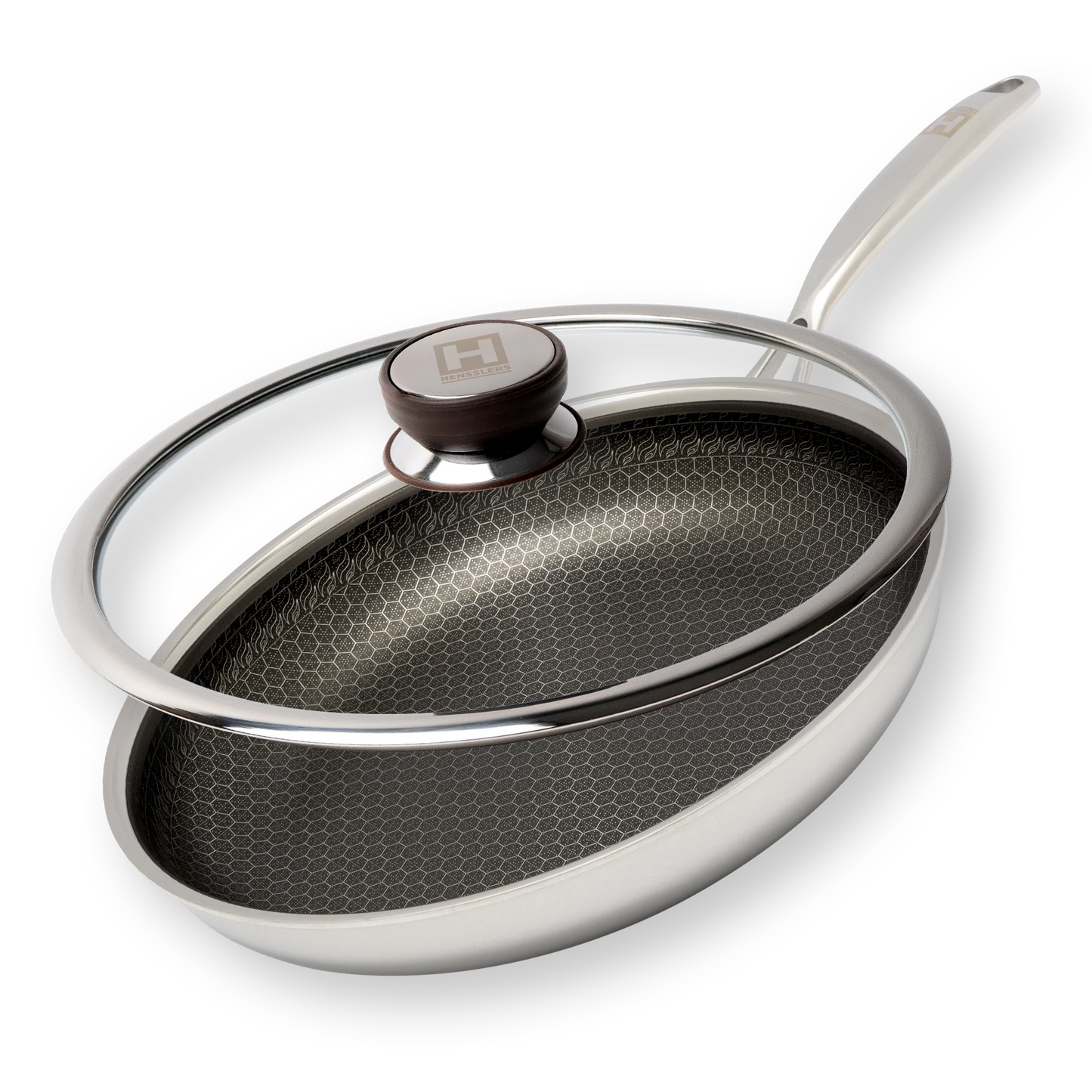 HENSSLERS Pfanne 28cm mit Deckel Bundles HENSSLERS