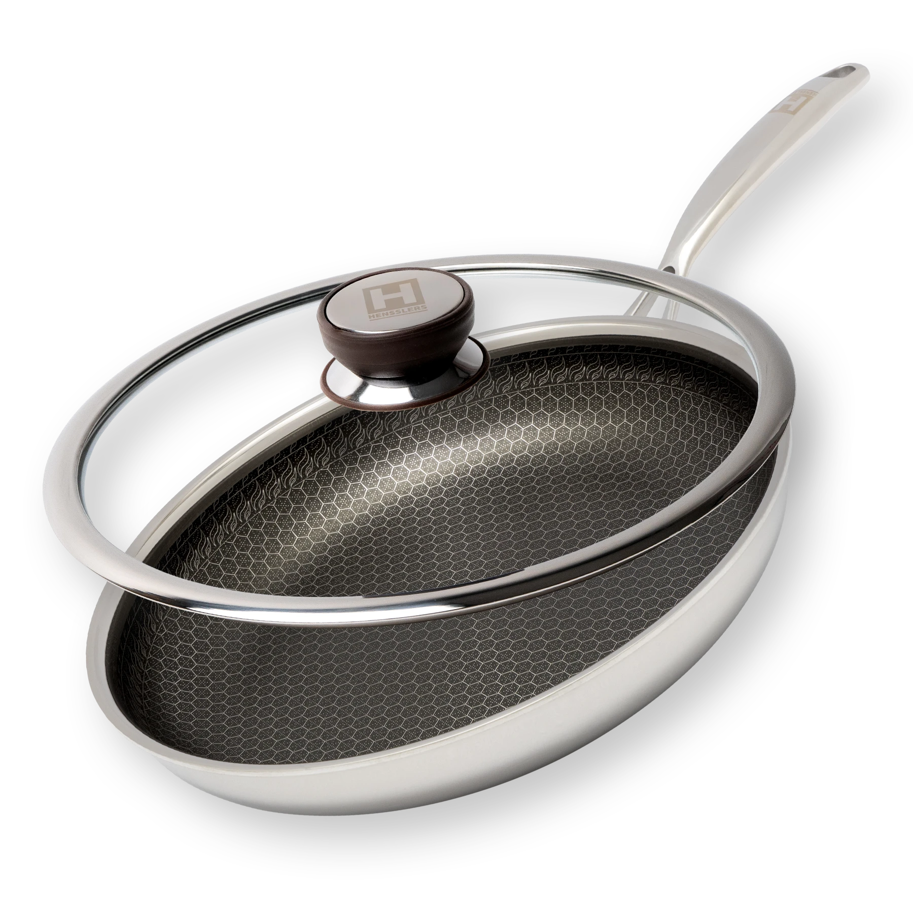 HENSSLERS Pfanne 28cm mit Deckel Bundles HENSSLERS