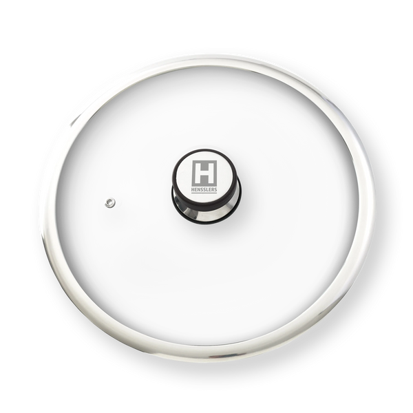 HENSSLERS Wok- und Pfannendeckel 30cm Pfannen HENSSLERS