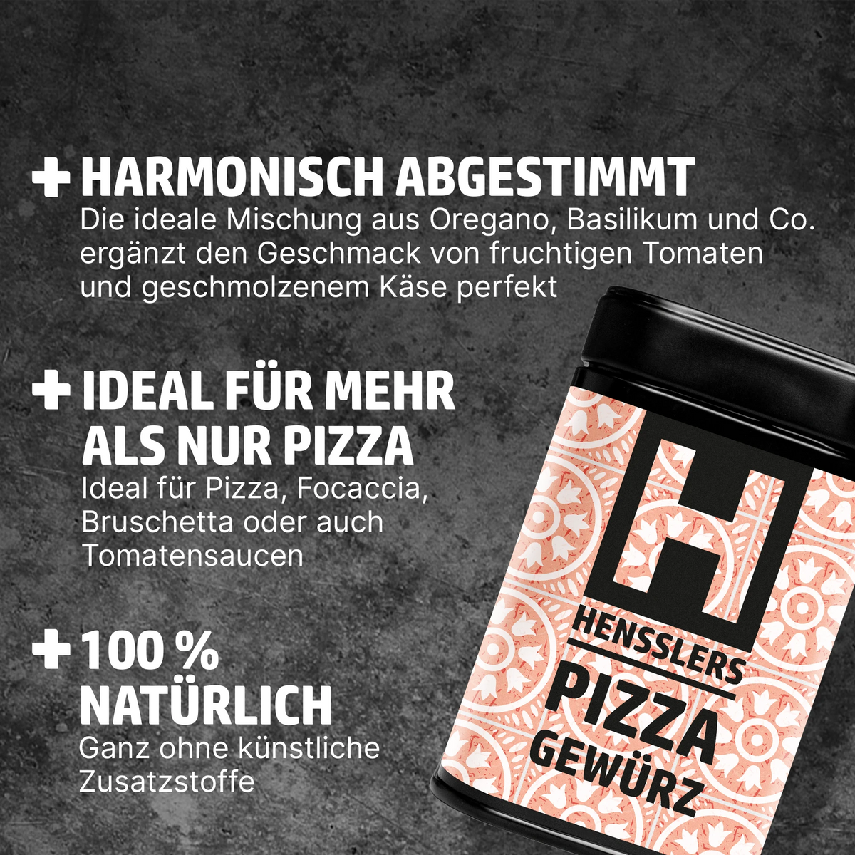HENSSLERS Pizza Gewürz Gewürze HENSSLERS