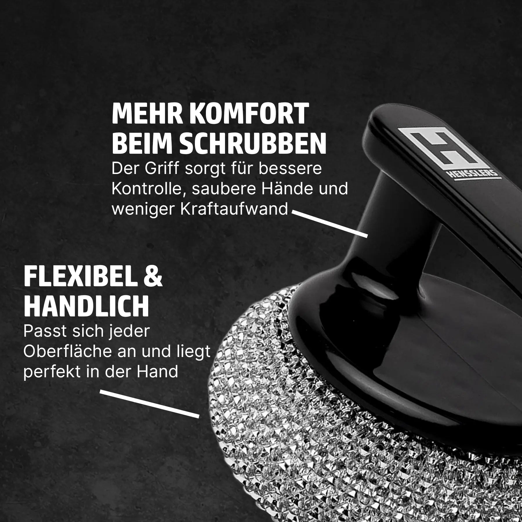 HENSSLERS Power-Reinigungs-Set Küchenzubehör HENSSLERS