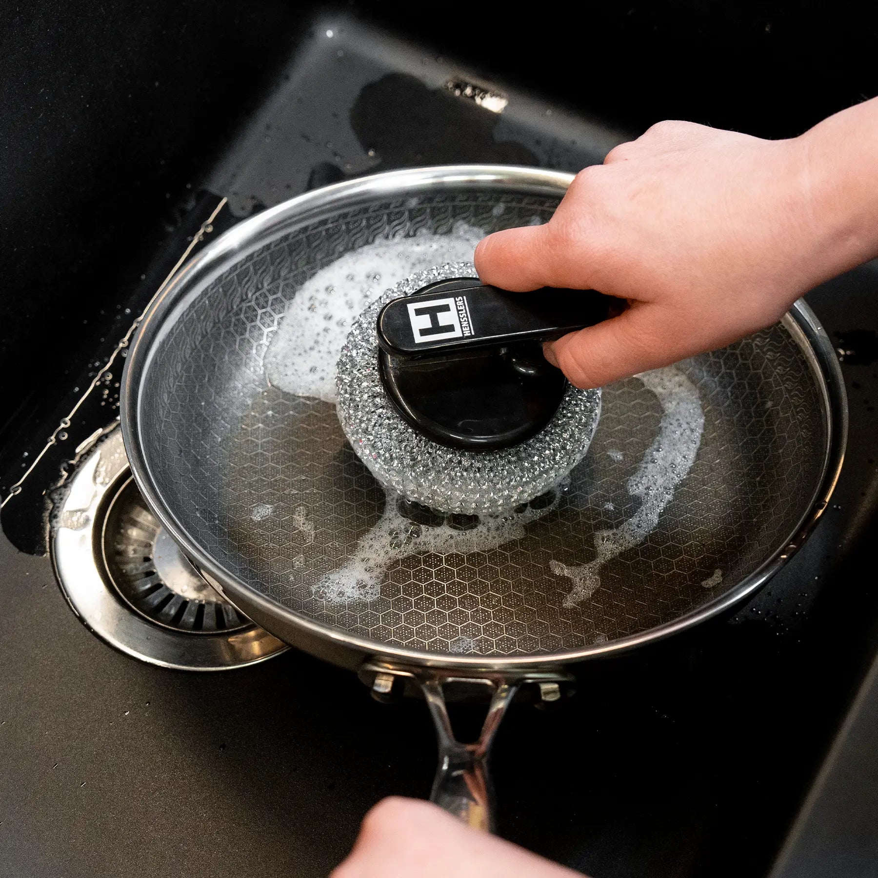 HENSSLERS Reinigungsschwamm 3er Set Küchenzubehör HENSSLERS
