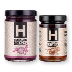 HENSSLERS Rotkohl & Entenjus