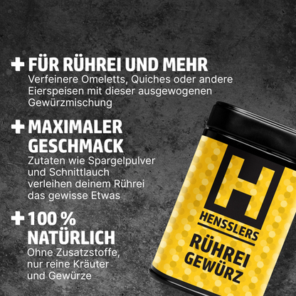 HENSSLERS 3er Frühstücks-Gewürzset Gewürze HENSSLERS
