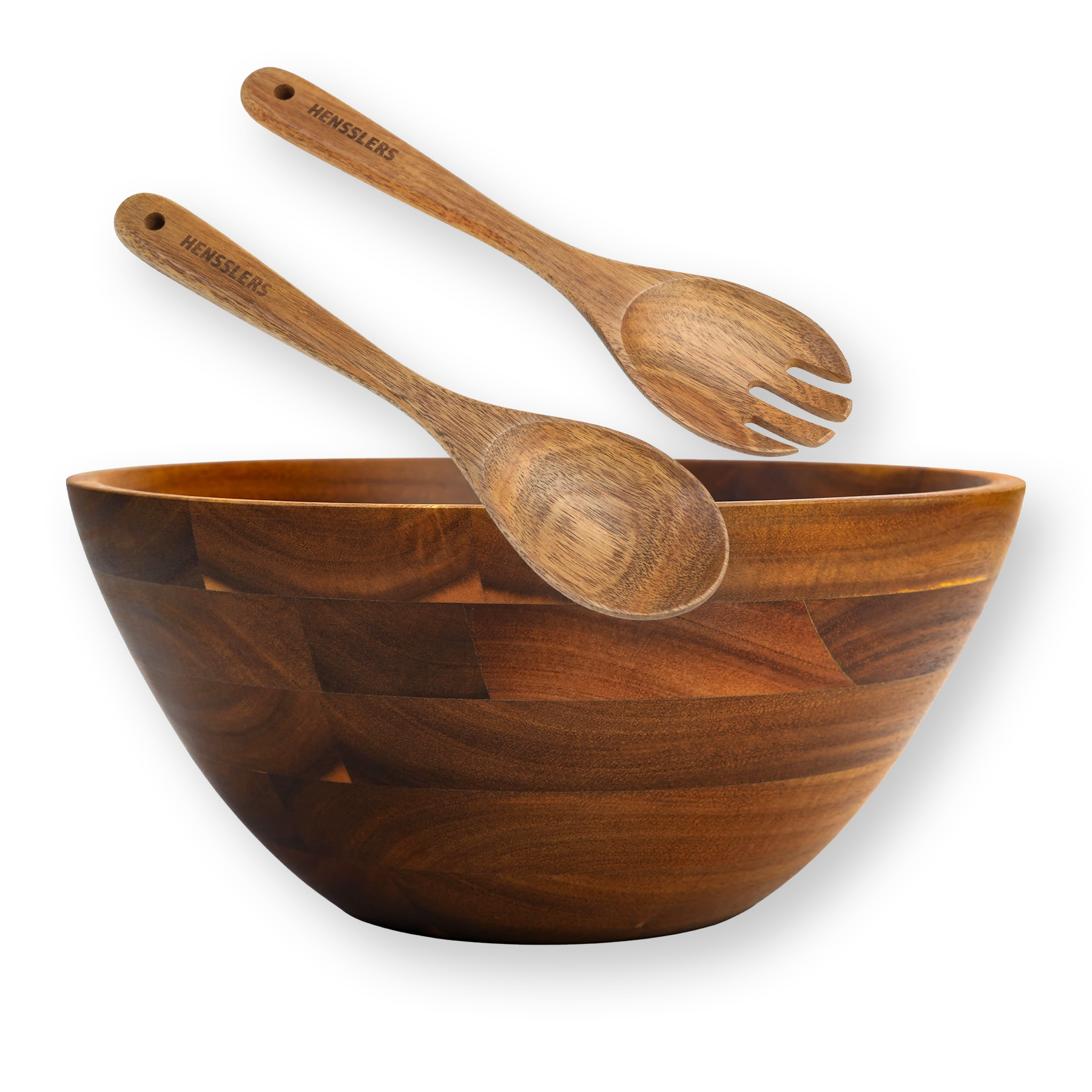 HENSSLERS Holzschüssel Set Küchenzubehör HENSSLERS