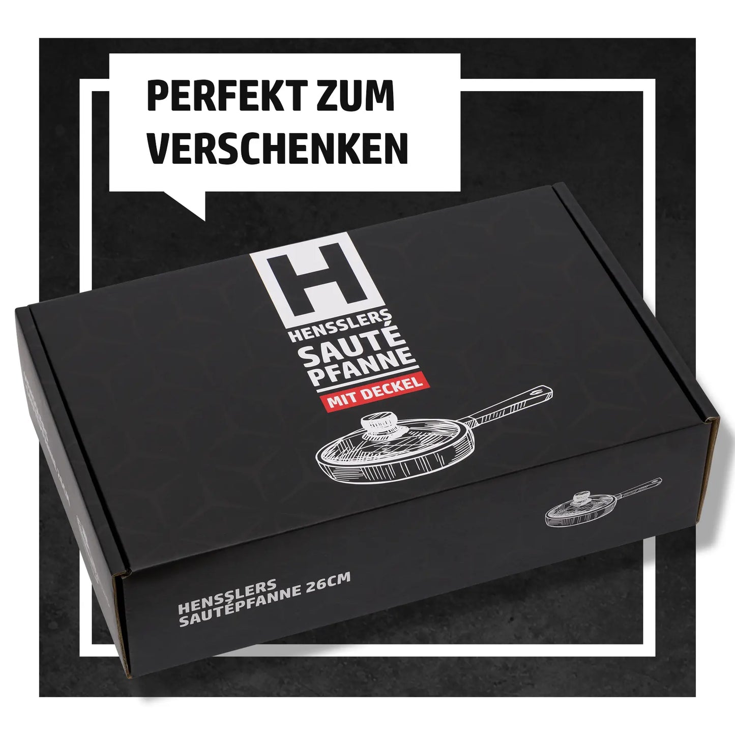 Hensslers Sautépfanne & GRATIS Bratöl Duo bundle HENSSLERS