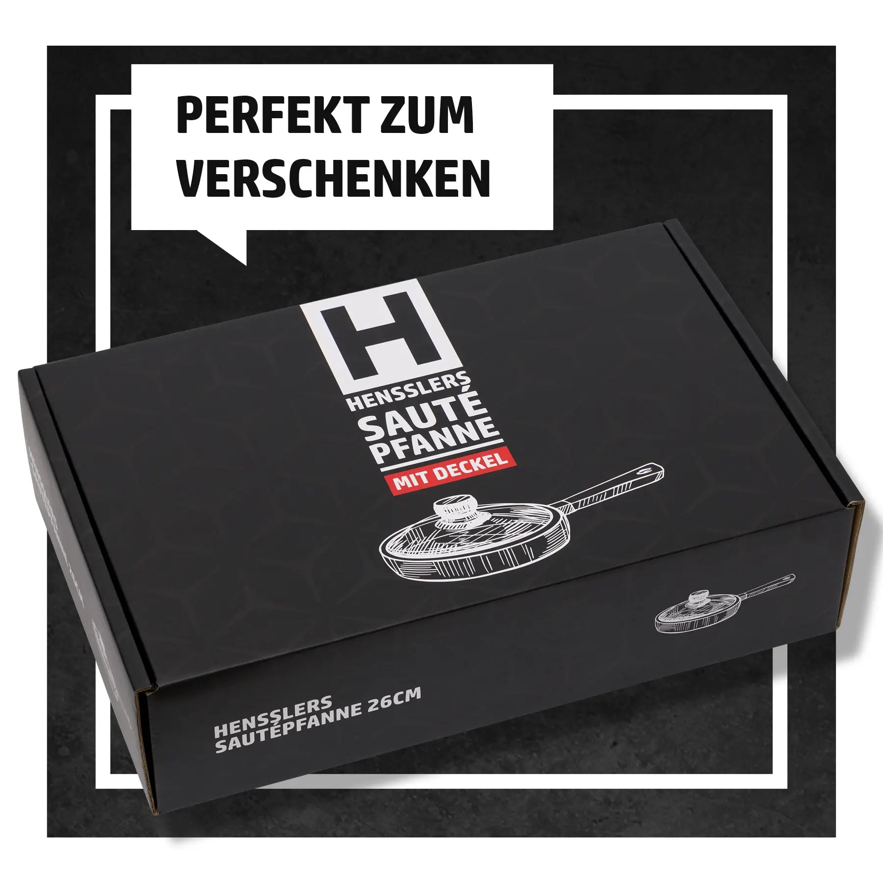Hensslers Sautépfanne & GRATIS Bratöl Duo bundle HENSSLERS