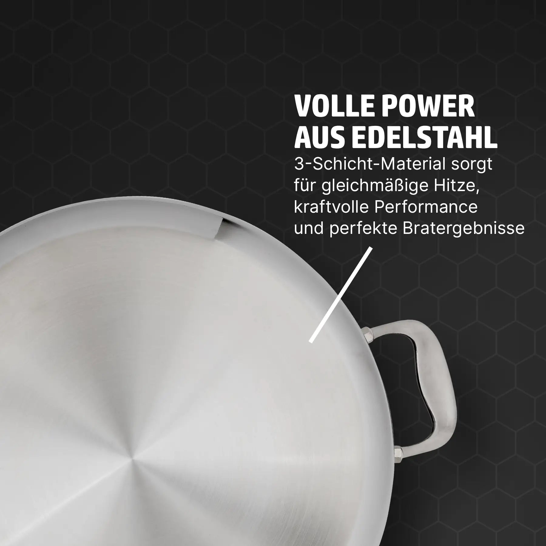 HENSSLERS Servierpfanne 32cm Pfannen Hensslers