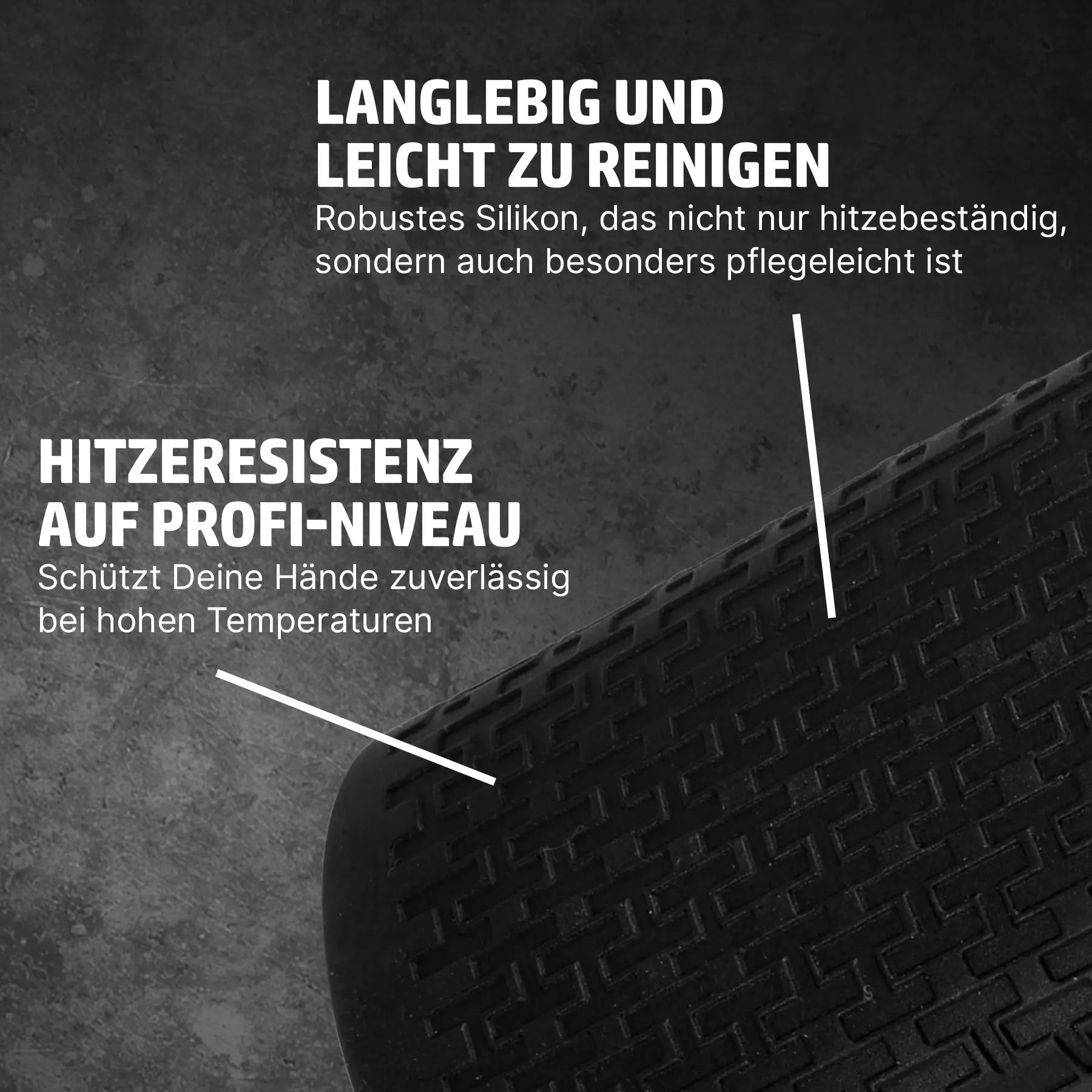 HENSSLERS Silikon Griffschutz Küchenzubehör Hensslers