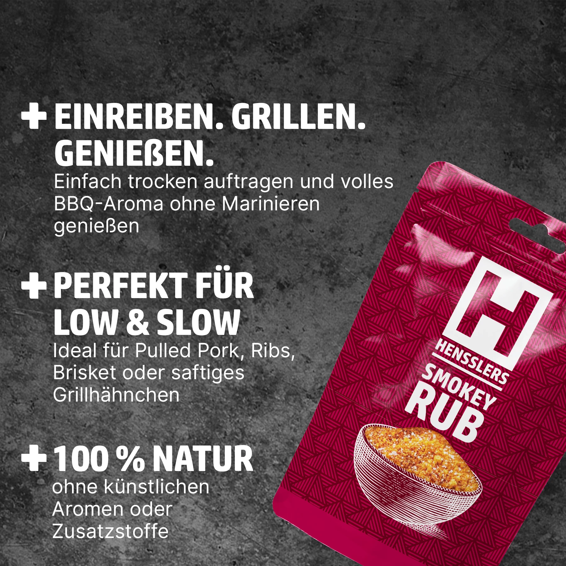 HENSSLERS Smokey Rub Gewürze HENSSLERS