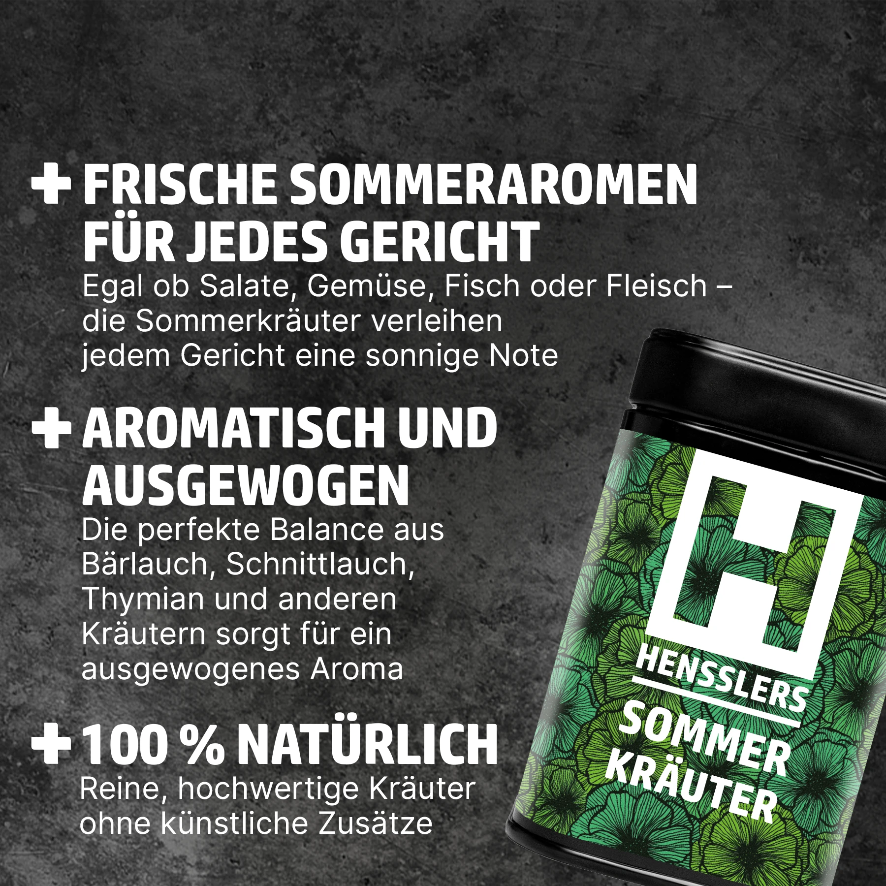 HENSSLERS Sommerkräuter Gewürze Hensslers