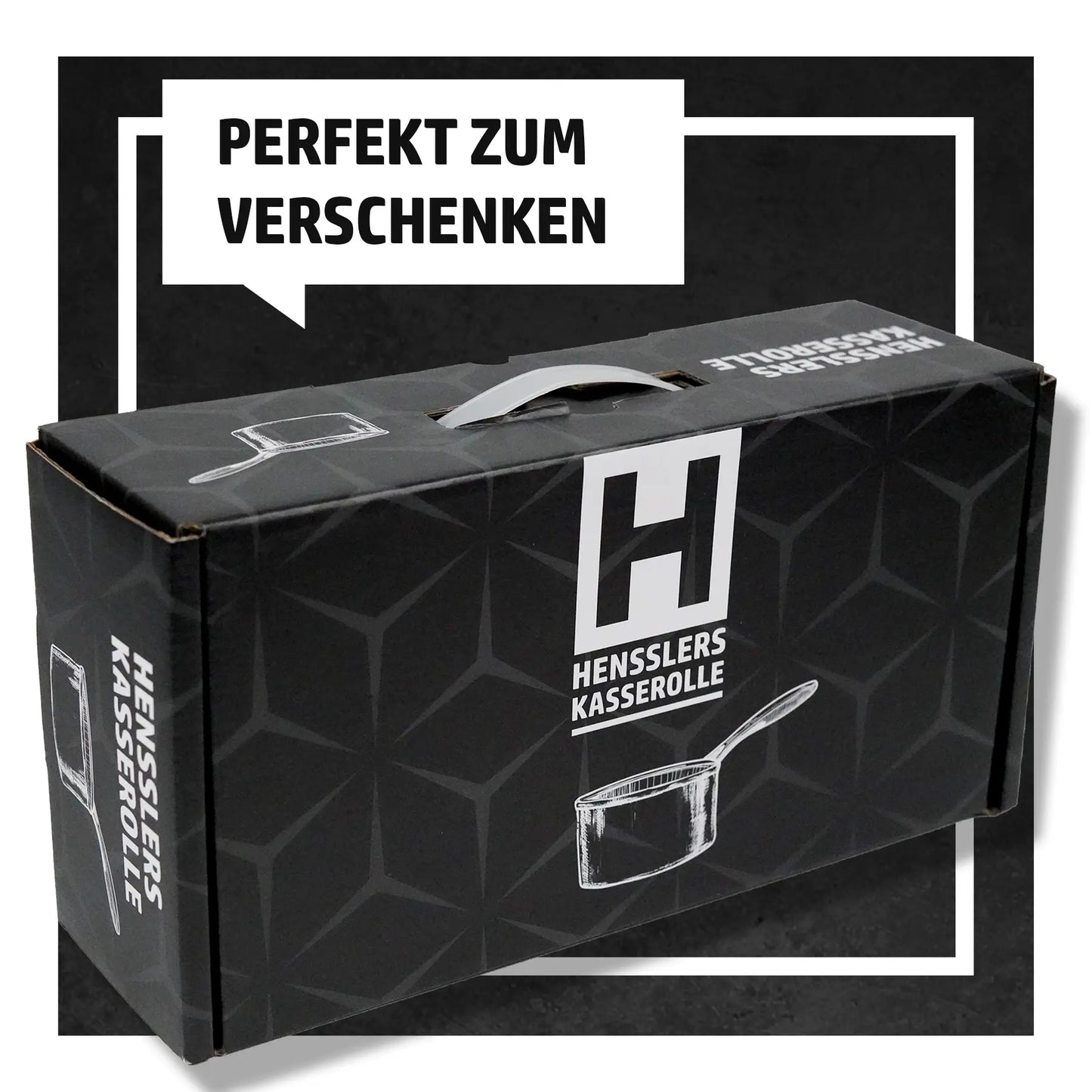 HENSSLERS 16cm Stielkasserolle Küchenzubehör Hensslers