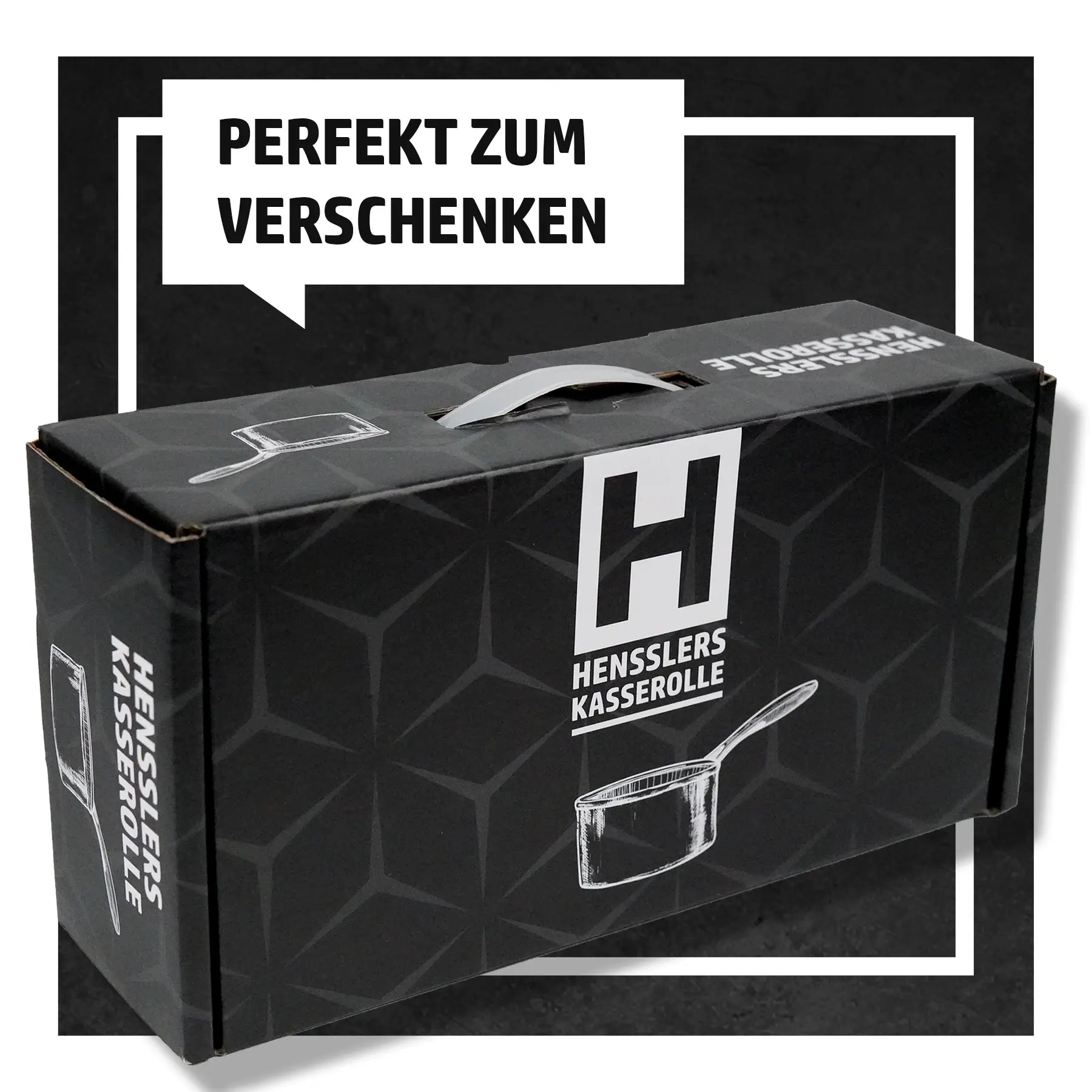 HENSSLERS 16cm Stielkasserolle Küchenzubehör Hensslers