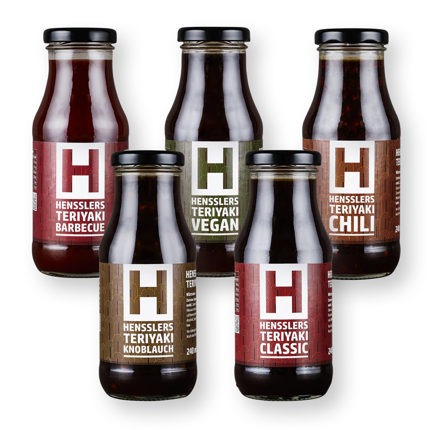 HENSSLERS 5er Teriyaki - Mix Saucen Hensslers