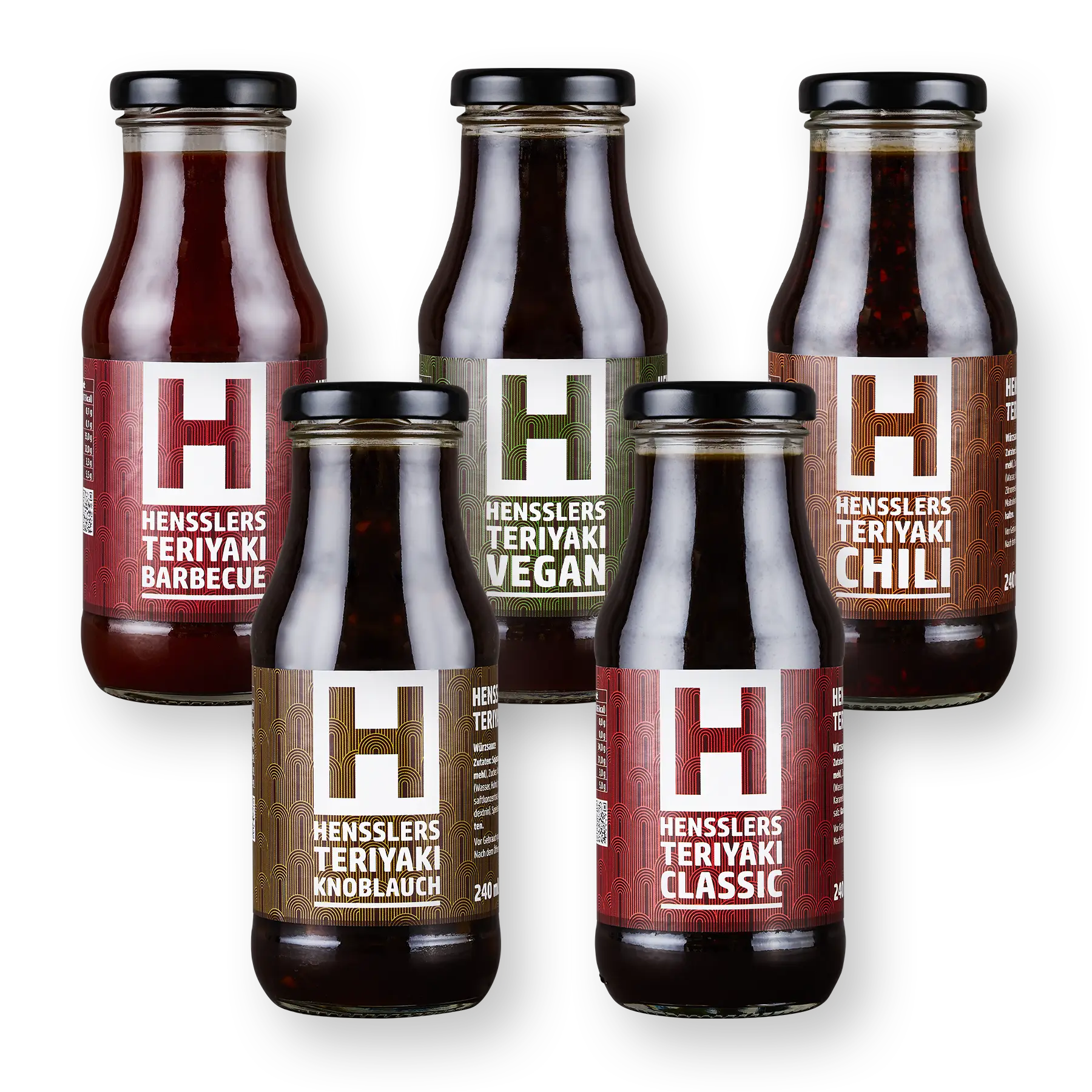 HENSSLERS 5er Teriyaki - Mix Saucen Hensslers