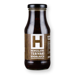 HENSSLERS Teriyaki Sauce Knoblauch Saucen Hensslers