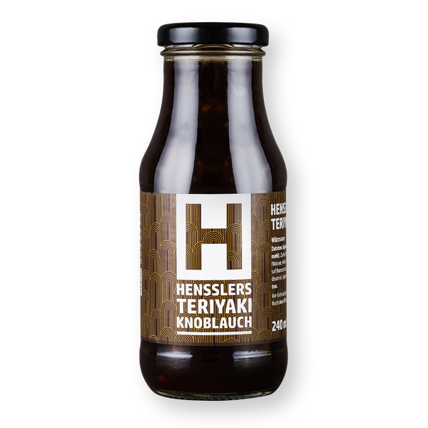 HENSSLERS Teriyaki Sauce Knoblauch Saucen Hensslers