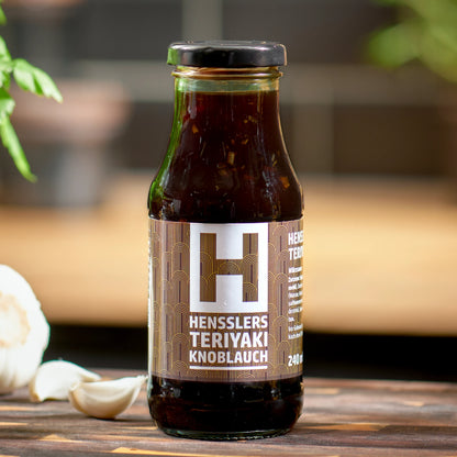 HENSSLERS Teriyaki Sauce Knoblauch 3 für 2 Set Saucen HENSSLERS