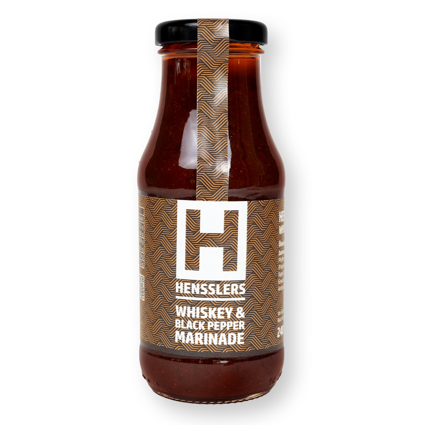 HENSSLERS Whiskey und Black Pepper Marinade Saucen HENSSLERS