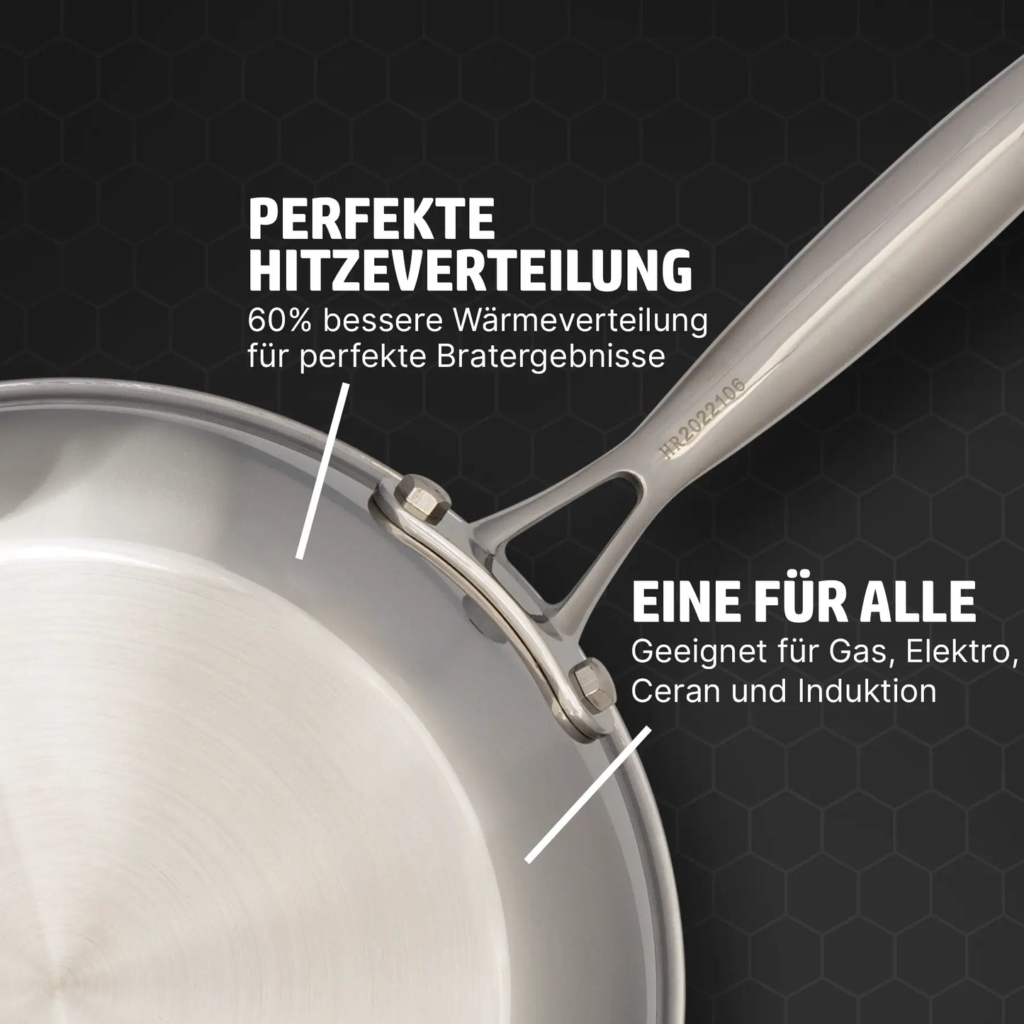 HENSSLERS Wokpfanne 30cm Pfannen Hensslers