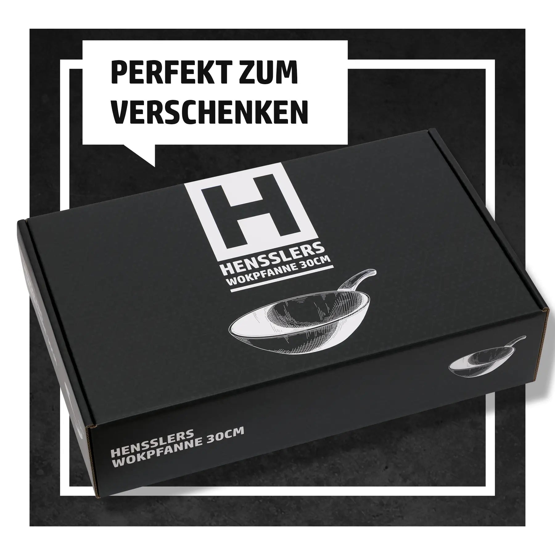 HENSSLERS Wokpfanne 30cm Pfannen Hensslers