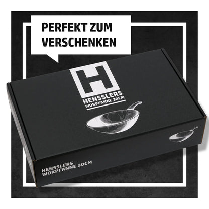 HENSSLERS Wokpfanne 30cm Pfannen Hensslers