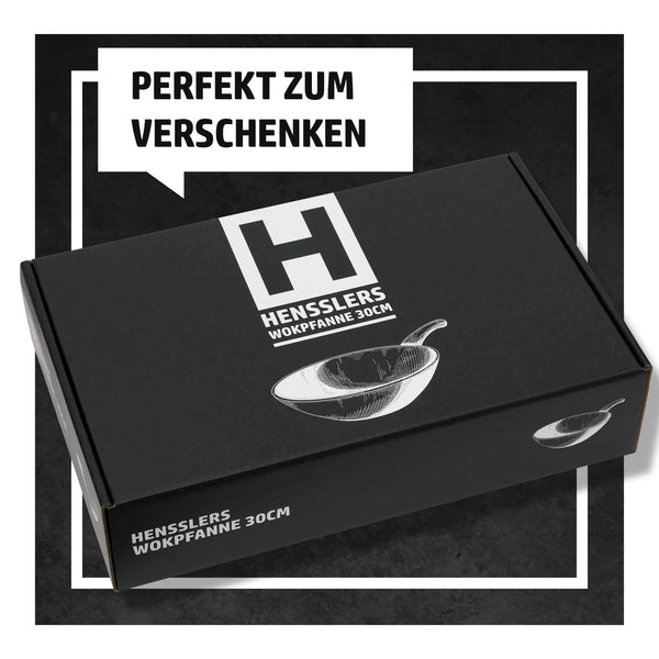 HENSSLERS Wokpfanne 30cm Pfannen HENSSLERS