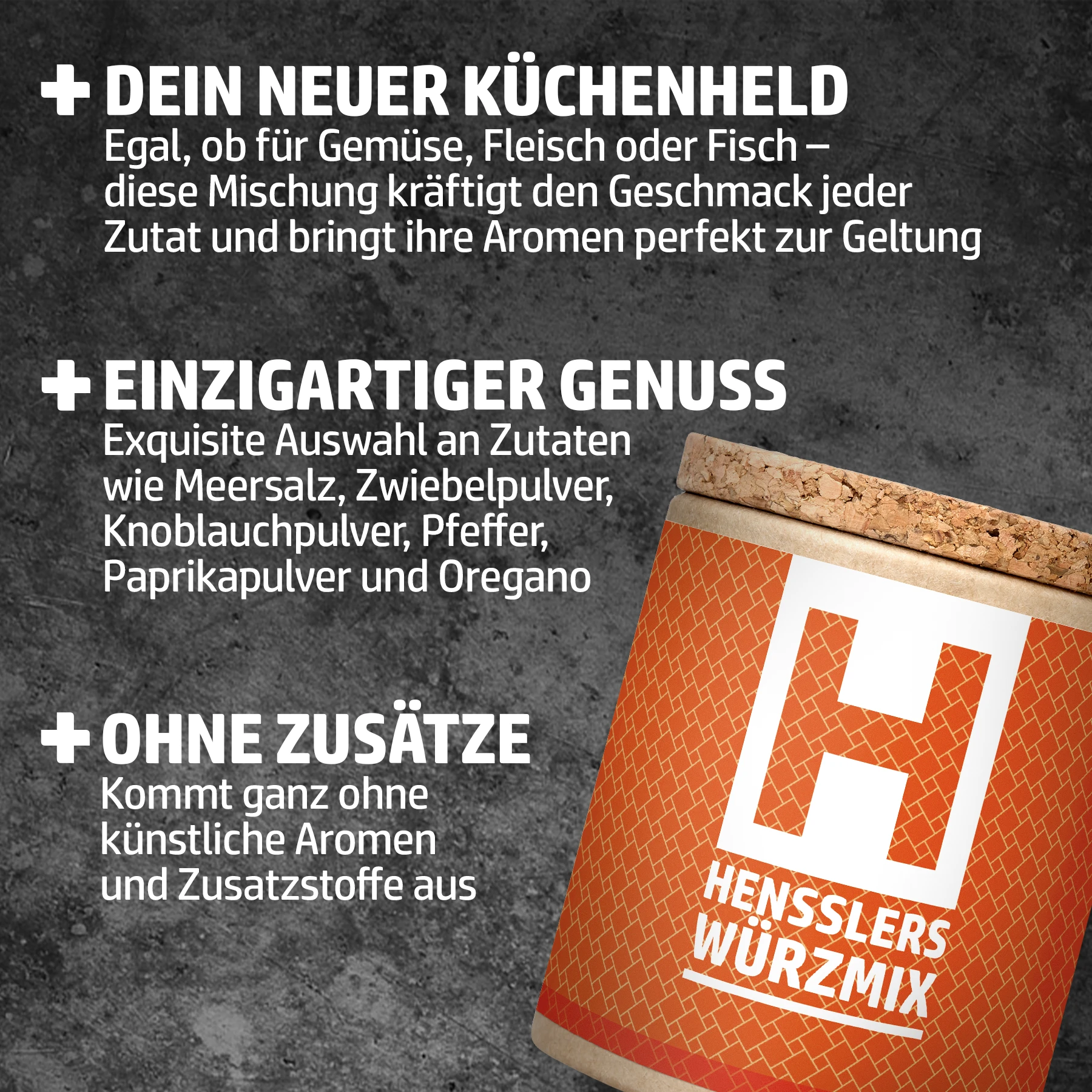 HENSSLERS 3er-Starter Set Gewürze Hensslers