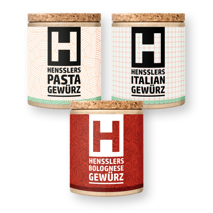 HENSSLERS 3er-Pasta Set Gewürze Hensslers