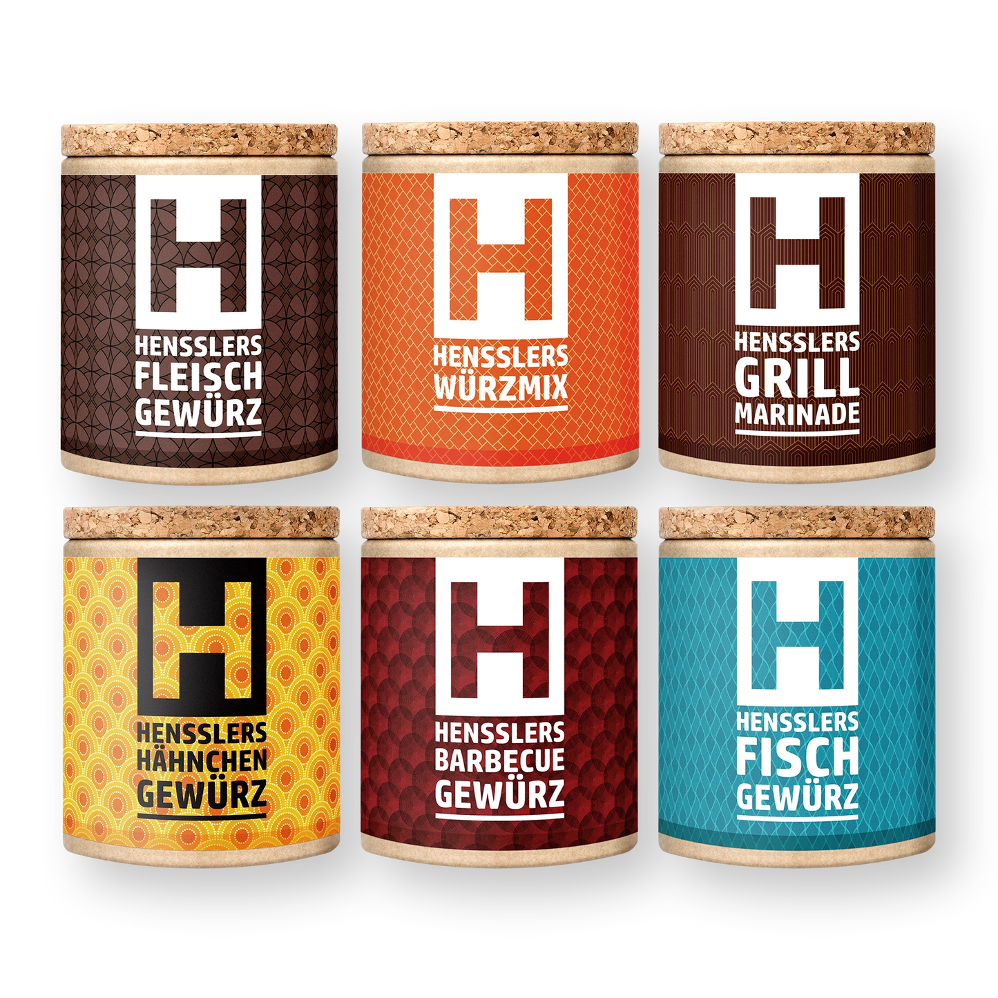 HENSSLERS 6er-BBQ Set Gewürze Hensslers