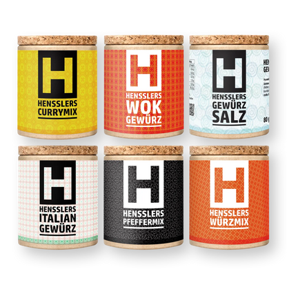 HENSSLERS 6er-Bestseller Set Gewürze Hensslers