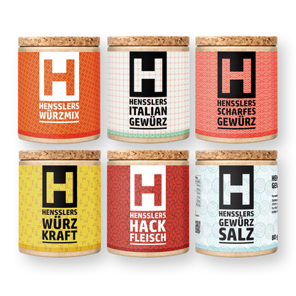 Hensslers 6er-Favoriten Set Gewürze Hensslers