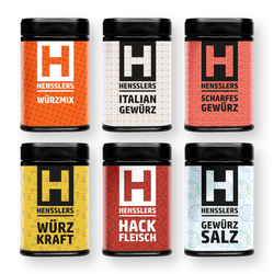 Hensslers 6er-Favoriten Set Gewürze Hensslers