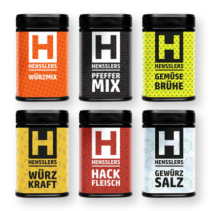HENSSLERS 6er Favoriten Gewürzset Gewürze HENSSLERS