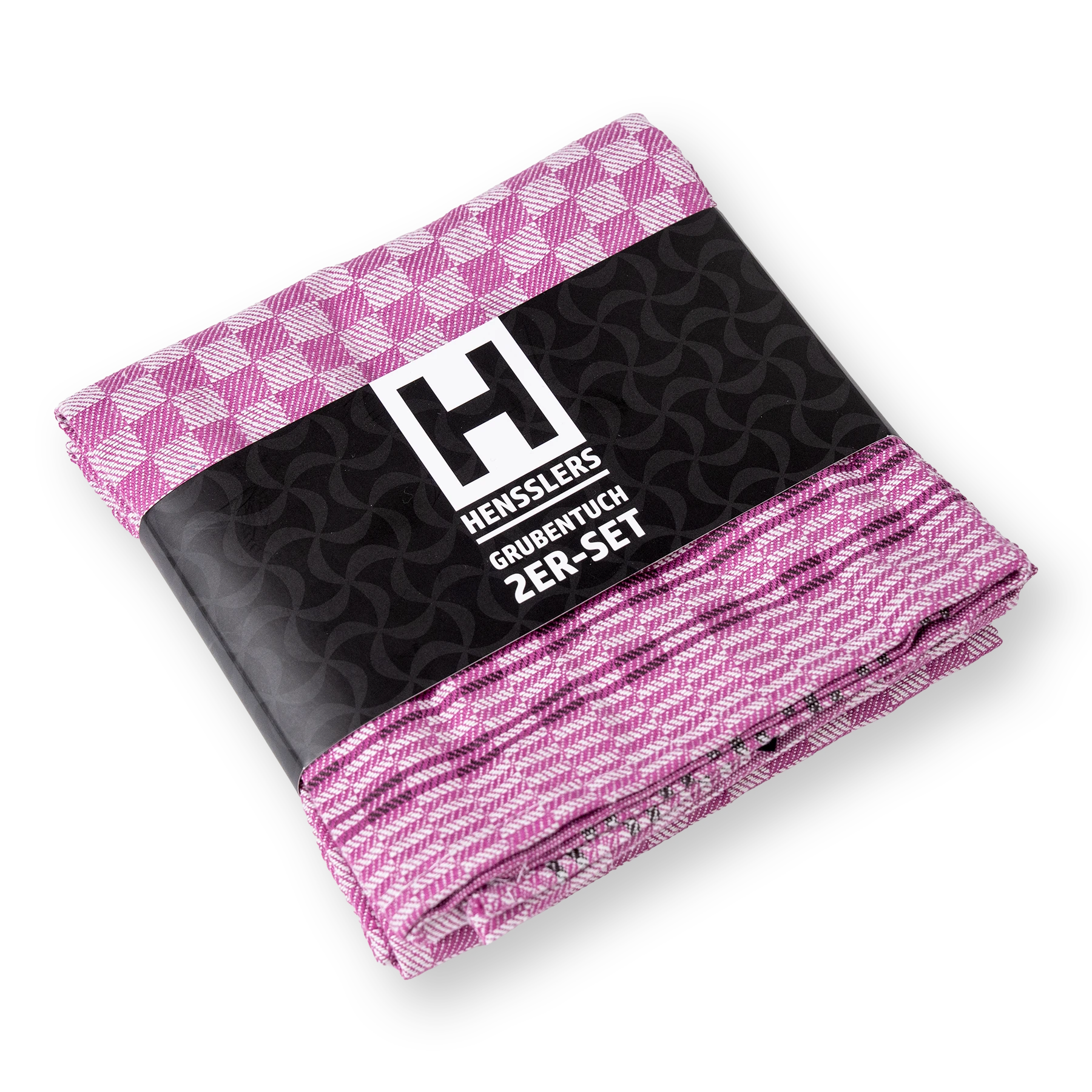 HENSSLERS Grubentuch 2er Set Pink Küchenzubehör HENSSLERS