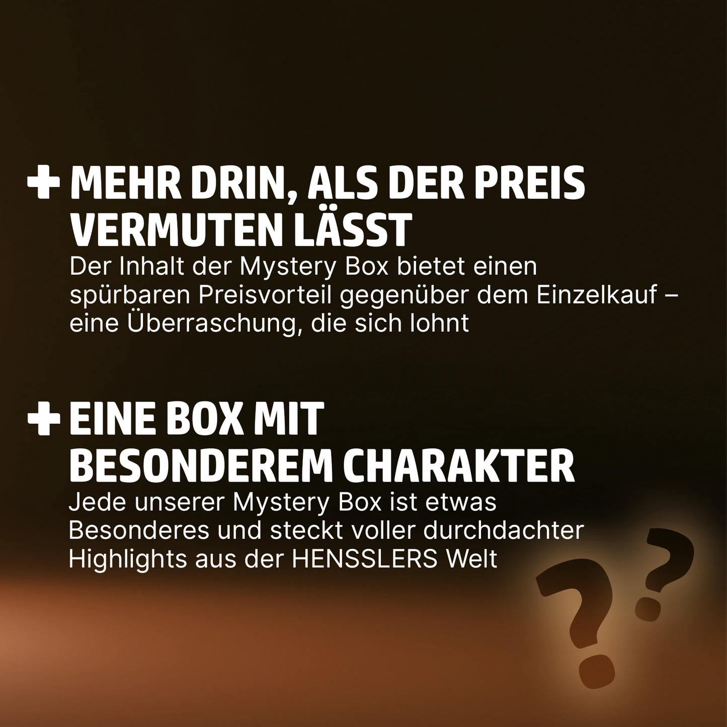 HENSSLERS Mystery Box Mystery Box HENSSLERS