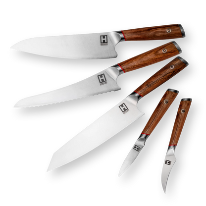 HENSSLERS "scharfe Klinge" 5er-Messer-Set