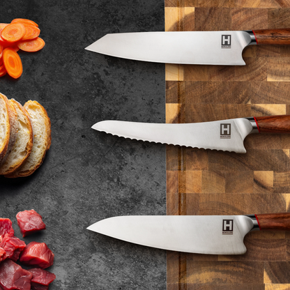 HENSSLERS "scharfe Klinge" 5er-Messer-Set