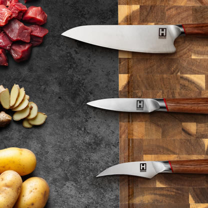 HENSSLERS "Scharfe Klinge" 6er Messer-Set