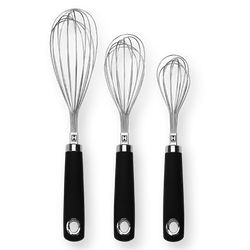 HENSSLERS Schneebesen Set Küchenzubehör HENSSLERS