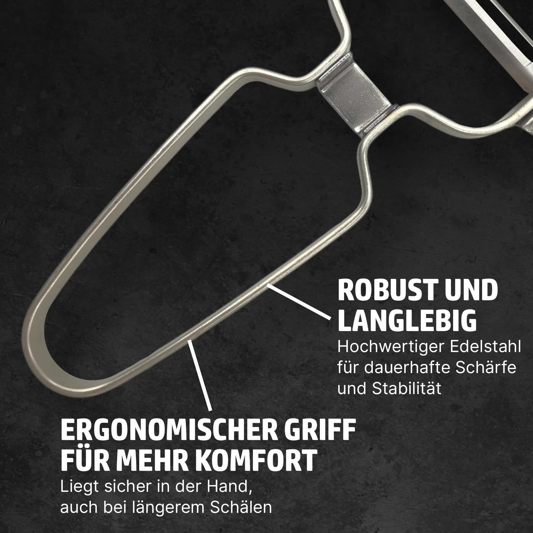 HENSSLERS Sparschäler Küchenzubehör HENSSLERS