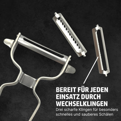 HENSSLERS Sparschäler Küchenzubehör HENSSLERS