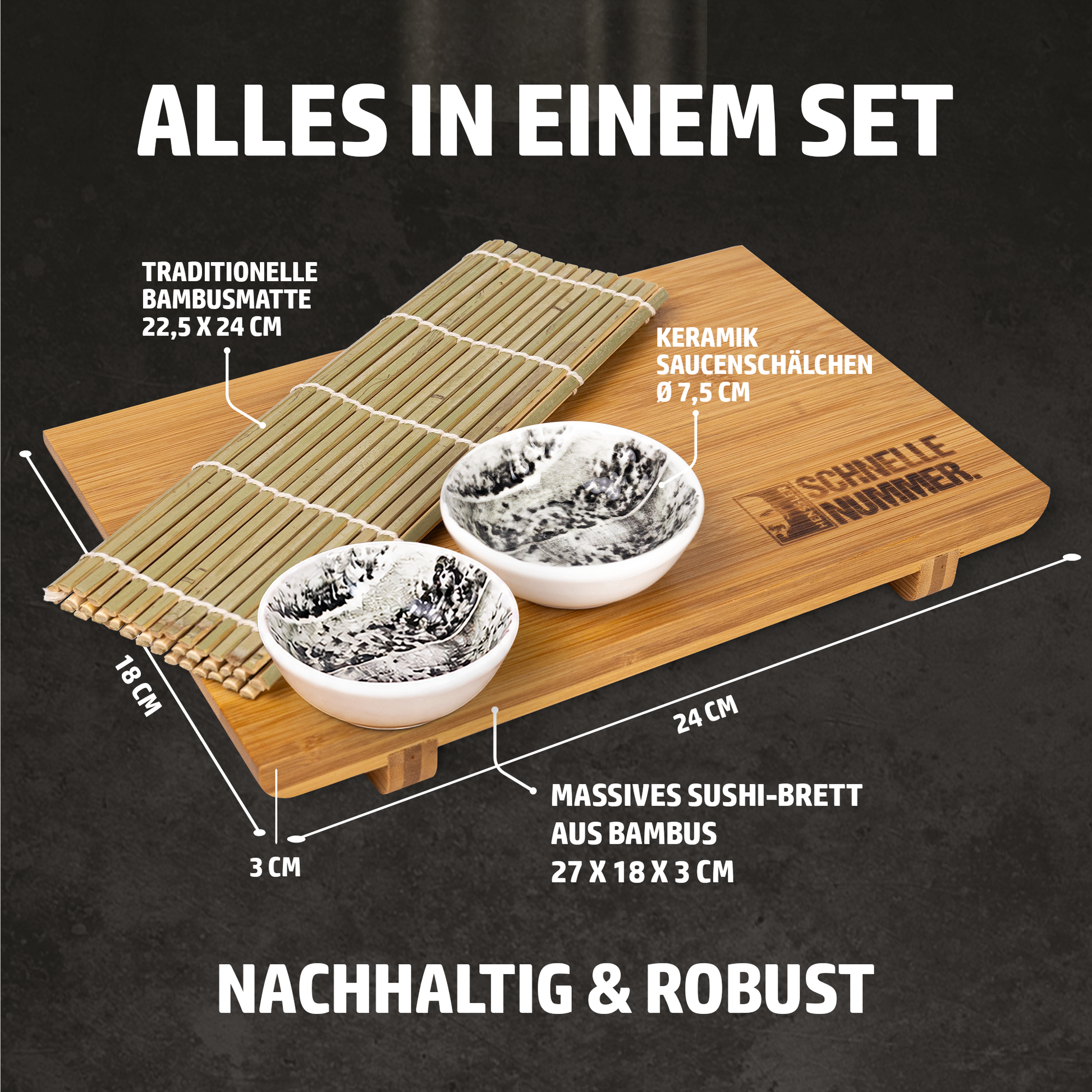 HENSSLERS Sushi-Sammlerstücke Bundles HENSSLERS
