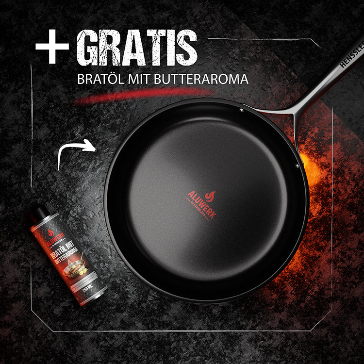 ALUWERK 28cm Pfanne by HENSSLERS