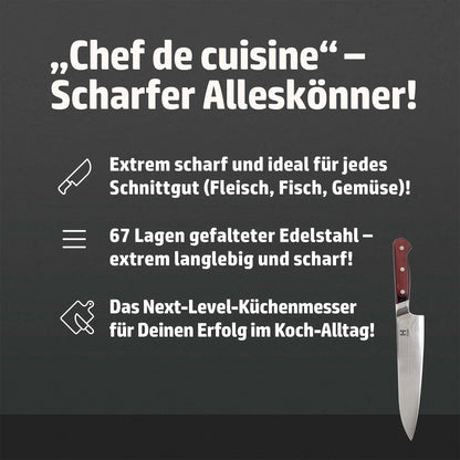 HENSSLERS Chef Messer Messer Hensslers